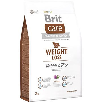 Obrázok BRIT CARE WEIGHT LOSS RABBIT & RICE 3 KG (294-132737)