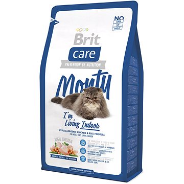 Obrázok Brit Care Cat Monty I´m Living Indoor 2kg