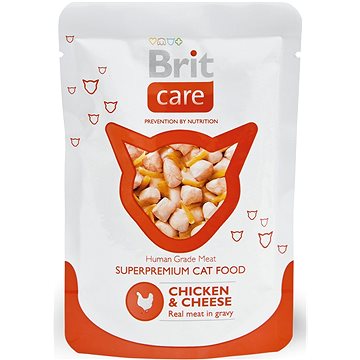 Obrázok Brit Care Cat kapsa Chicken & Cheese Pouch 80g