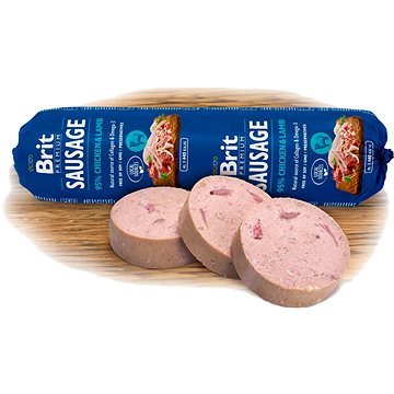 Obrázok Brit Sausage Chicken & Lamb 800g New