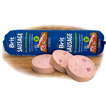 Obrázok Brit Sausage Chicken & Venison 800g New