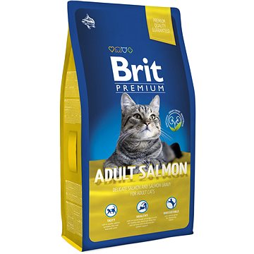 Obrázok Brit Premium Cat Adult Salmon 8kg