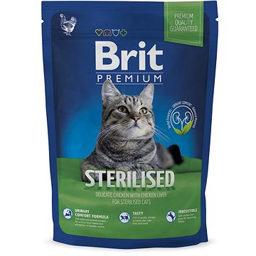 Obrázok Brit Premium Cat Sterilised 1,5 kg (8595602513161)