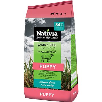 Obrázok Nativia Dog Puppy Lamb&Rice 15kg