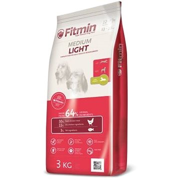 Obrázok Fitmin dog medium light – 3 kg (8595237007103)