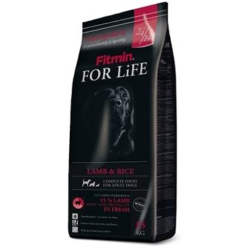 Obrázok Fitmin dog For Life Lamb & Rice – 15 kg (8595237011353)