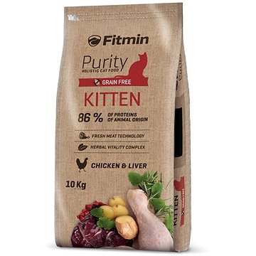 Obrázok FITMIN Cat Purity Kitten 10 kg