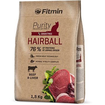 Obrázok FITMIN Cat Purity Hairball 1,5 kg