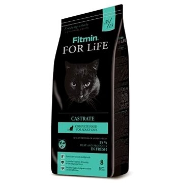 Obrázok FITMIN cat For Life Castrate 8 kg