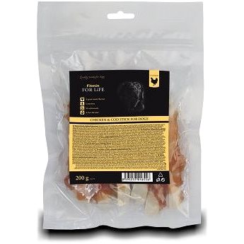 Obrázok FFL dog treat chicken & cod stick 200 g (8595237016556)