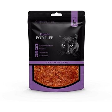 Obrázok FFL dog & cat treat duck jerky 70 g (8595237016716)