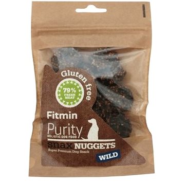 Obrázok Fitmin dog Purity Snax NUGGETS wild 64 g (8595237017836)