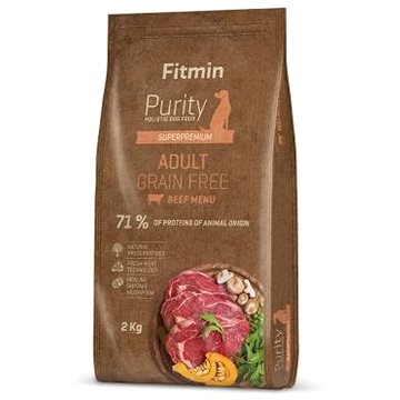 Obrázok Fitmin dog Purity GF Adult Beef - 2 kg (8595237016044)