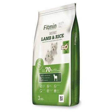 Obrázok Fitmin dog mini lamb&rice - 3 kg (8595237017881)