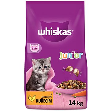 Obrázok Whiskas Junior s kuřecím masem 14 kg