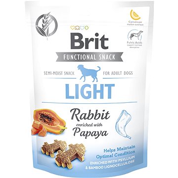 Obrázok Brit care Dog Functional Snack Light Rabbit 150g