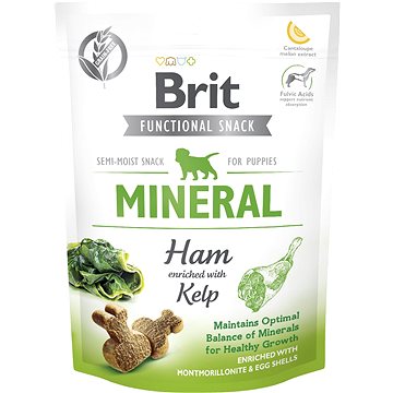 Obrázok Brit Care Dog Functional Snack Mineral Ham Puppies150g