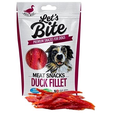 Obrázok Brit Let's Bite Meat Snacks Duck Fillet 80g