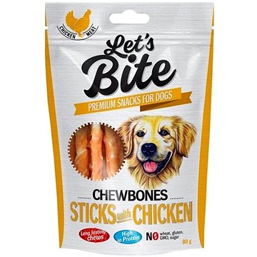 Obrázok Brit Let's Bite Chewbones Sticks & Chicken 80g