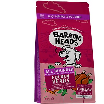 Obrázok BARKING HEADS Golden Years 2kg