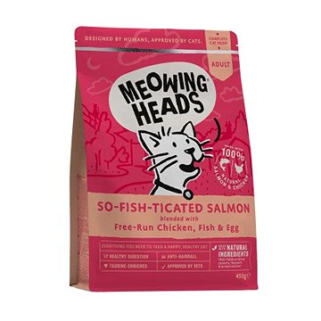 Obrázok MEOWING HEADS So-fish-ticated Salmon 450g