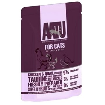 Obrázok AATU Cat Chicken n Quail kaps. 85g