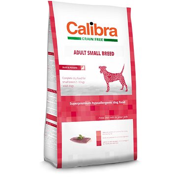 Obrázok Calibra Dog GF Adult Small Breed Duck  2kg NEW