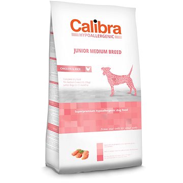 Obrázok Calibra Dog HA Junior Medium Breed Chicken  14kg NEW