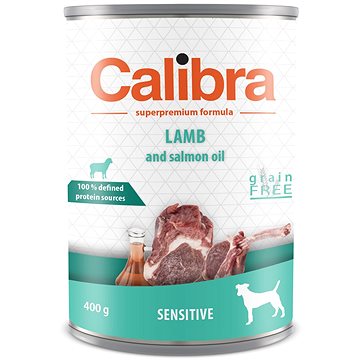 Obrázok Calibra Dog  konz.Sensitive jehněčí 400g