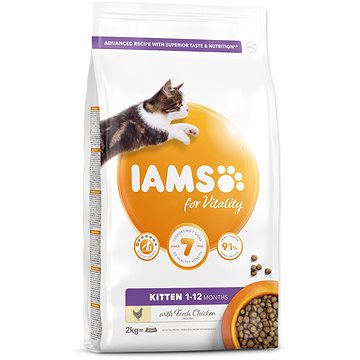 Obrázok Iams Cat Kitten Chicken 2kg