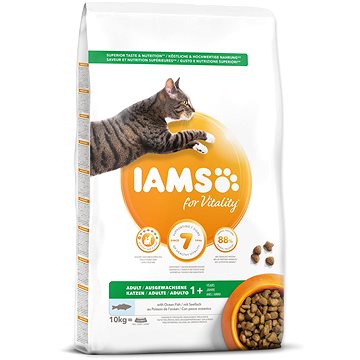 Obrázok Iams Cat Adult Ocean fish 10kg