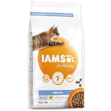 Obrázok Iams Cat Adult Dental Chicken 2kg