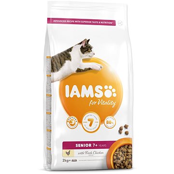 Obrázok Iams Cat Senior Chicken 2kg