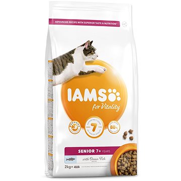 Obrázok Iams Cat Senior Ocean fish 2kg