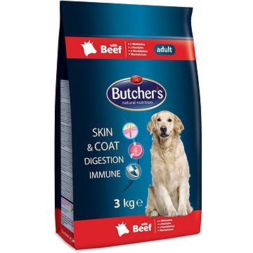 Obrázok Butcher's Dog Dry Blue s hovězím masem 3kg