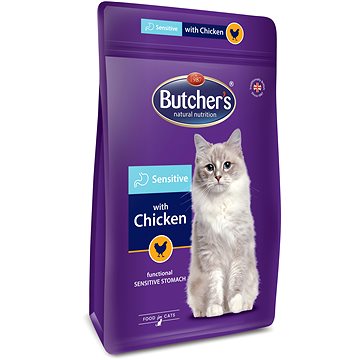 Obrázok Butcher's Cat Pro Series Sensitive s kuřecím 800g