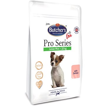 Obrázok Butchers Pro Series JUNIOR granule pre malé šteňatá s lososom 800 g (5011792003785)