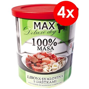 Obrázok MAX deluxe kocky chudej svaloviny s držkami 800 g, 4 ks (8594025084203)