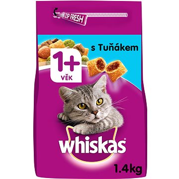 Obrázok Whiskas granule s tuniakom 1,4 kg (5998749129968)