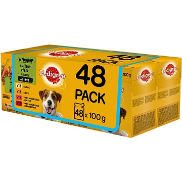 Obrázok Konzerva Pedigree kapsa Adult 12pack 100g 41392