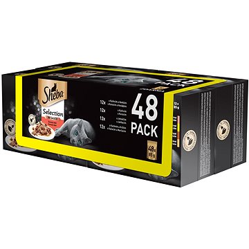 Obrázok Sheba kapsa S&T masové menu 12pack