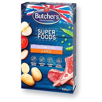 Obrázok Butcher 's Dog Superfoods GF morka + brusnica 320g