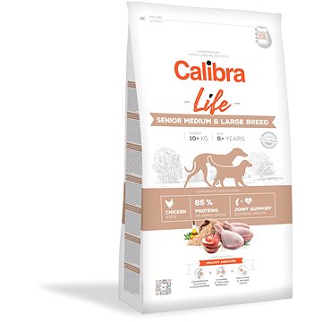 Obrázok Calibra Dog Life Senior Medium&Large Chicken  2,5kg