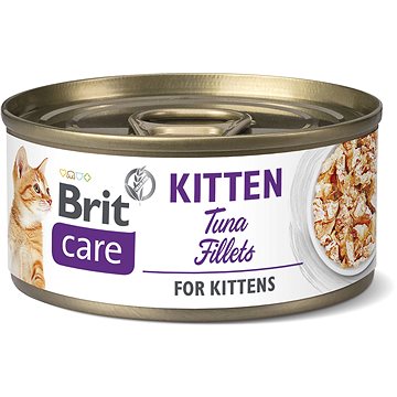 Obrázok Brit Care Cat konz Fillets Kitten Tuna 70g