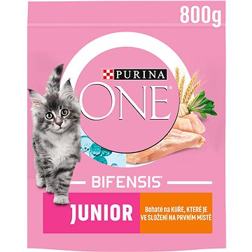 Obrázok Purina ONE Junior 0,8 kg - kura