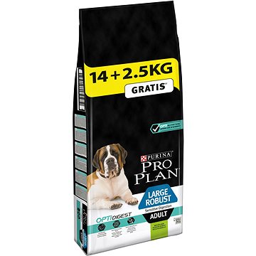 Obrázok Purina Pro Plan LARGE ADULT Robust Sensitive Digestion Jehně 14 kg + 2,5 kg