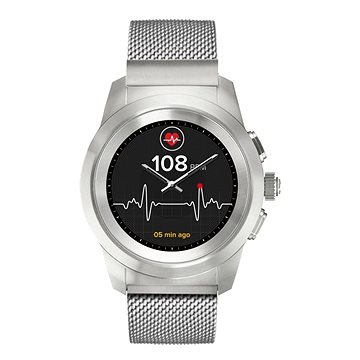 Obrázok MyKronoz ZeTime Elite Brushed Silver Milan - 44 mm (KRONOZ-TI-EL-S-44)