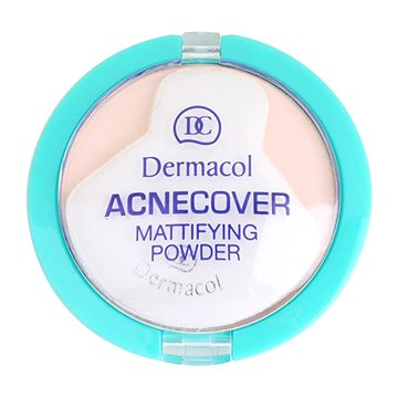 Obrázok DERMACOL Acnecover Mattifying Powder Porcelain Prípravok na problematickú pleť Porcelain 11g