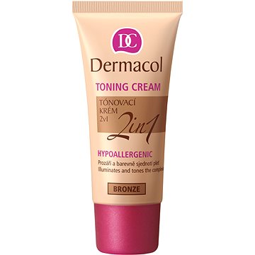 Obrázok DERMACOL Toning Cream 2in1 Make-up bronze 30ml