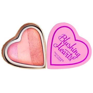 Obrázok MAKEUP REVOLUTION LONDON I Love Makeup Blushing Hearts Triple Baked Blusher Make-up Candy Queen Of Hearts 10g